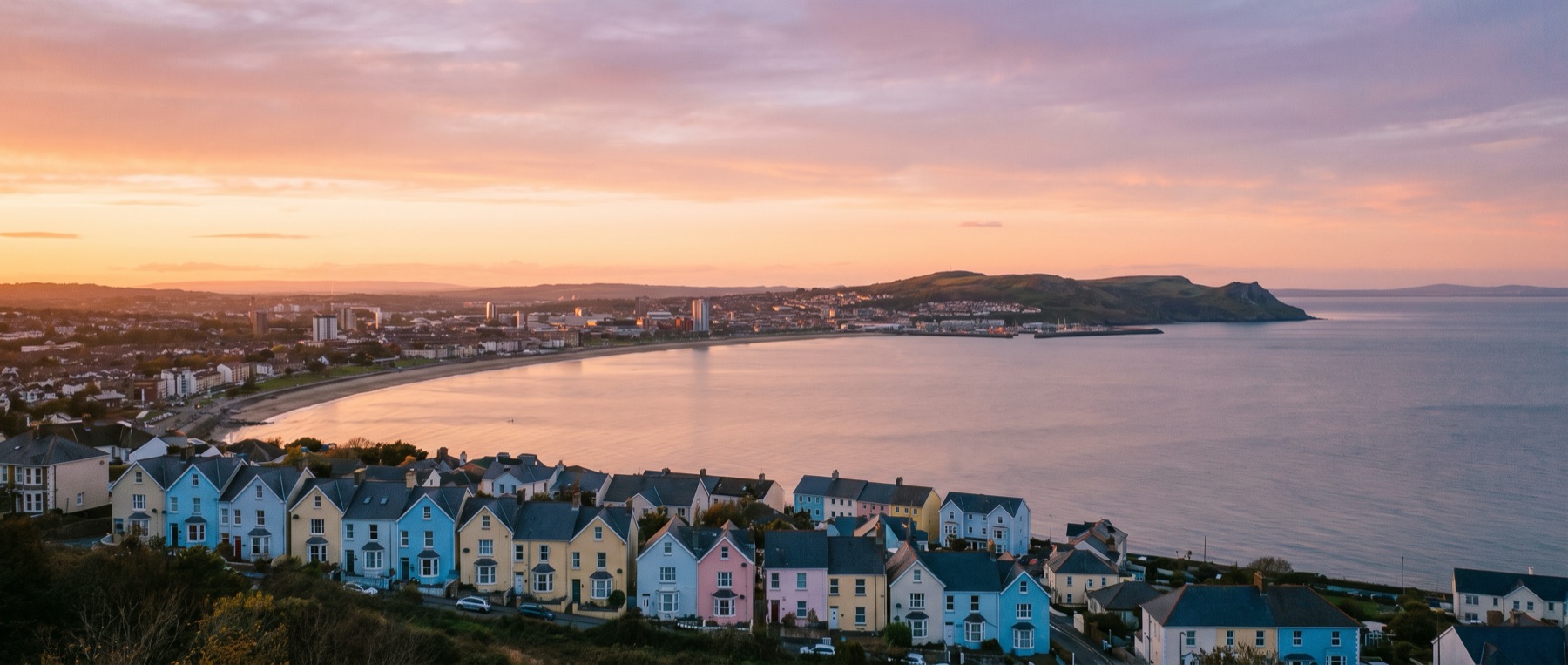 Mumbles Bay, the setting for this illustrative local story